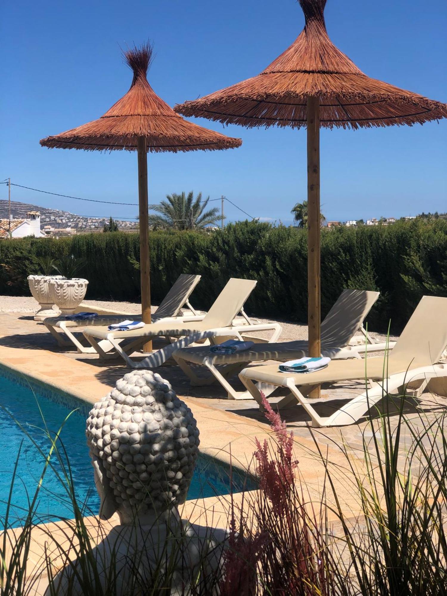 Lovely 'solana' With Big Garden, Pool Appartement Teulada