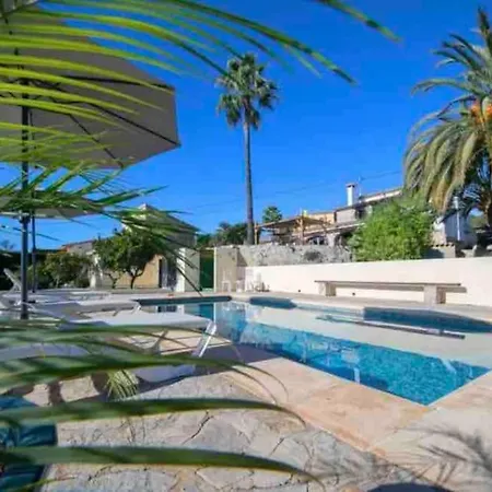 Lovely Appartment 'Solana' With Big Garden, Nice Pool Teulada Extérieur photo